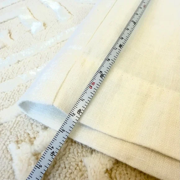 INC International Concepts White Linen Pants - Picture 15 of 16